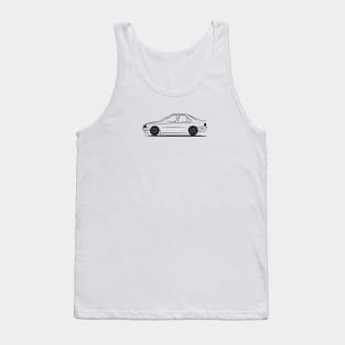 Peugeot 405 Black Tank Top